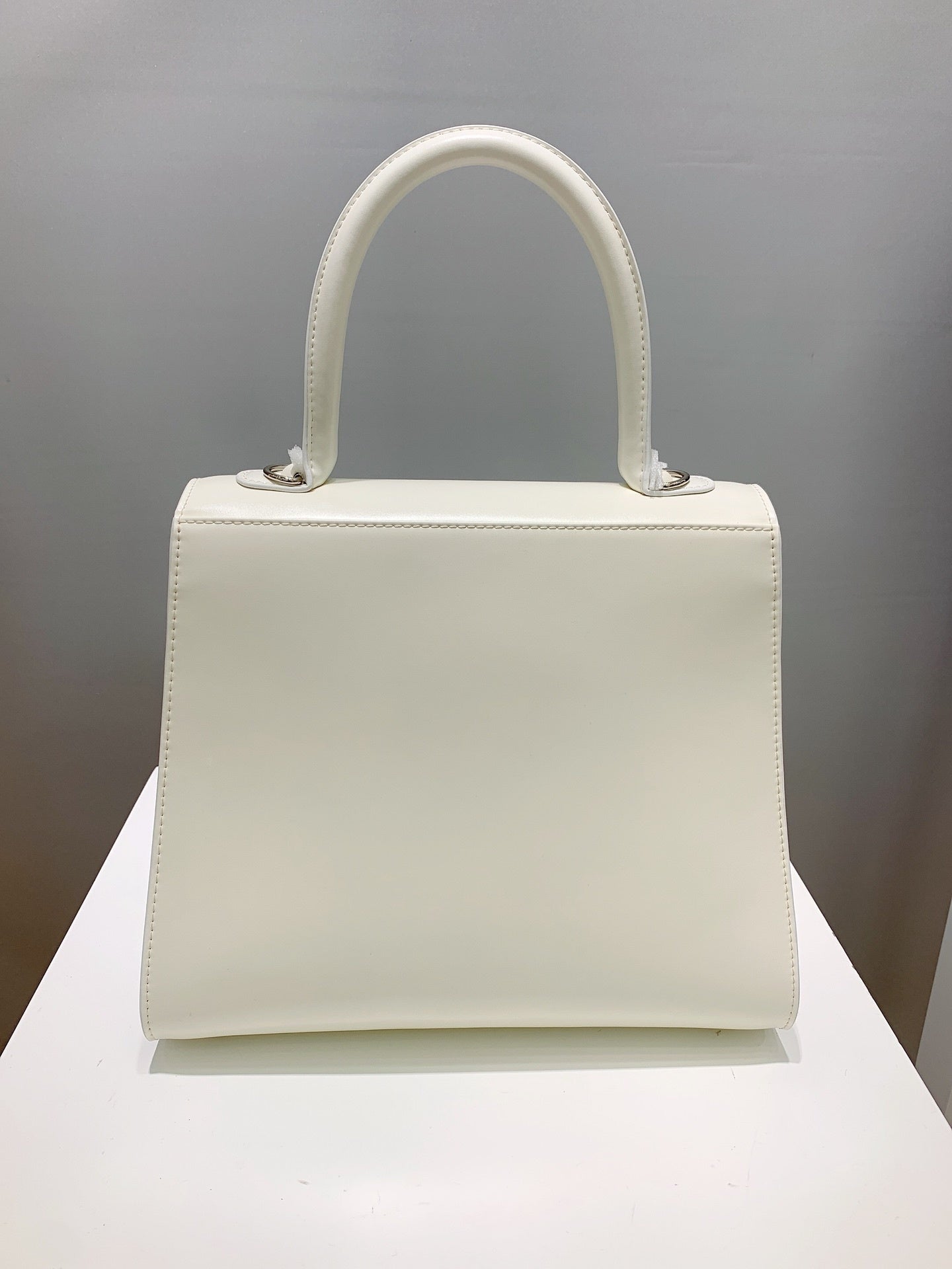 Delvaux Brillant L'Humour Lettering White / Silver
