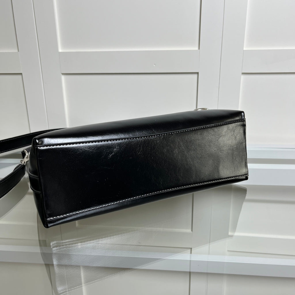 Coach Juliet Bag Shoulder 25 - Black Ferragens Prada
