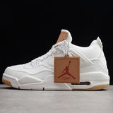Jordan 4 Retro Levi's White (Levi's Tag) ( Pronta entrega )