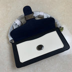 Coach Tabby Shoulder Bag 26 In Colorblock Pewter/Kelp Multi.