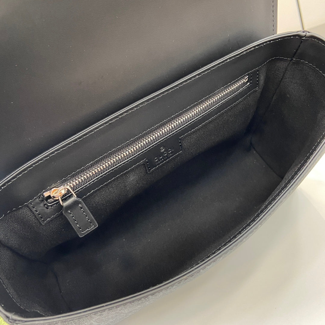Gucci GG Monogram Messenger Bag Naty