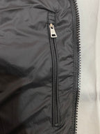 MONCLER SLEEVELESS - BOURNE WHITE \ BLACK