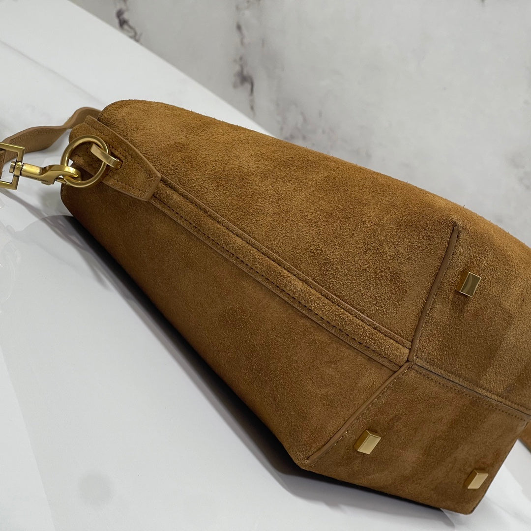 Bolsa Saint Laurent Le 37 Suede Brown