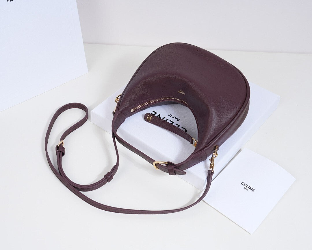 Celine Teen Lulu burgundy