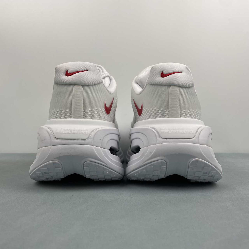 Nike Vomero Premium White Bright Crimson.