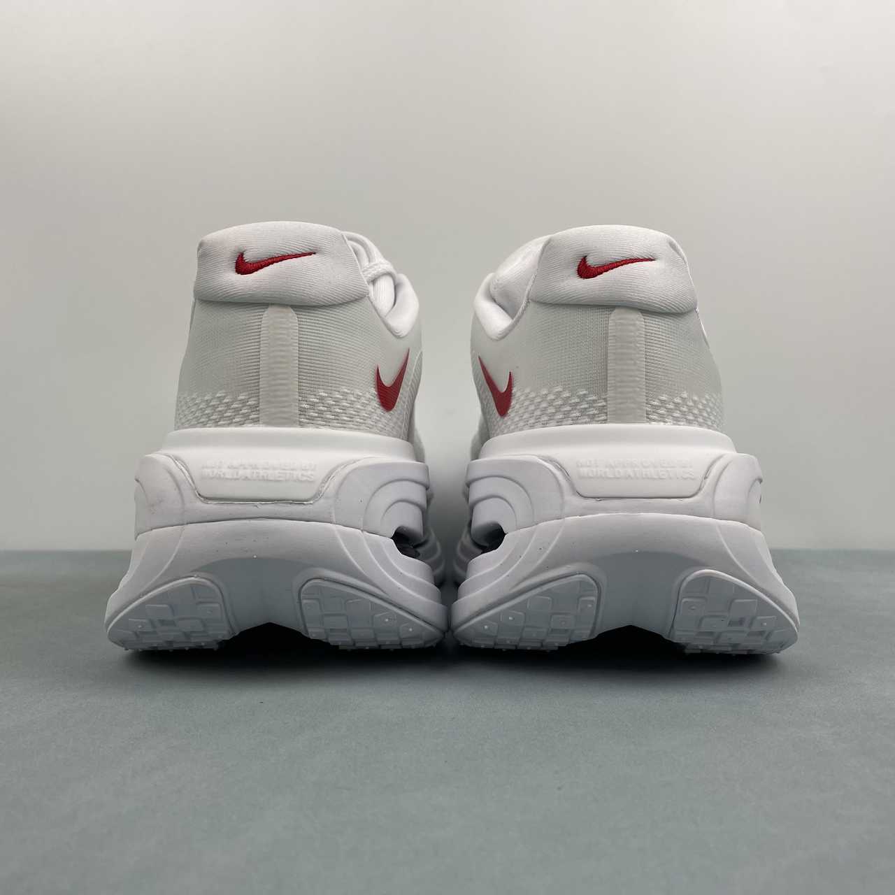 Nike Vomero Premium White Bright Crimson.