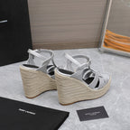 Saint Laurent Espadrille Tribute gray