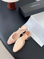 Chanel Slingback Pumps Nude
