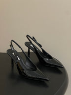 Prada  Slingback Pumps  Black