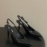 Prada  Slingback Pumps  Black