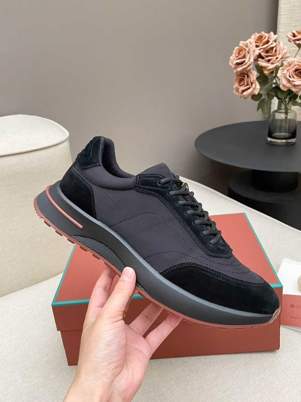 Loro Piana Week End Walk Black