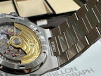 Relógio Patek Philippe Nautilus White Dial