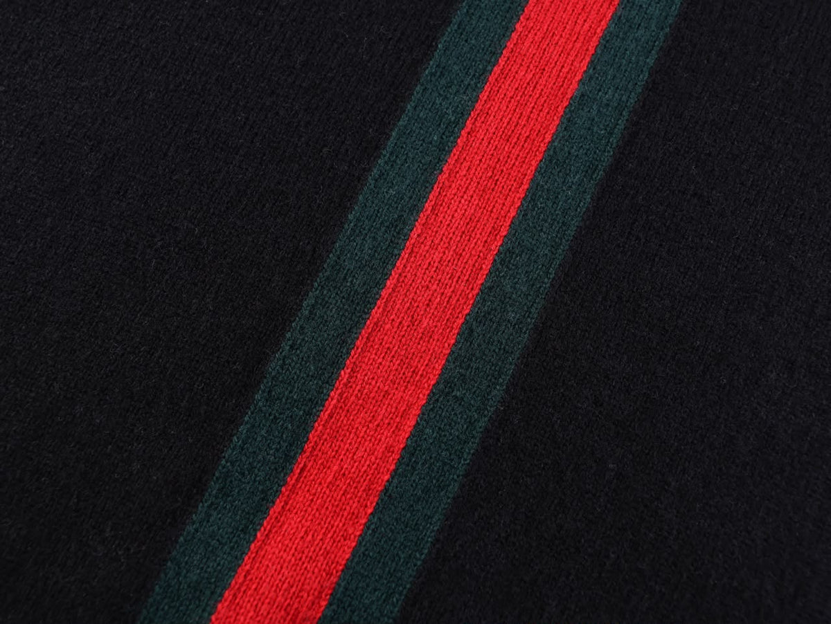 Suéter Gucci de Tricô com Listras Web