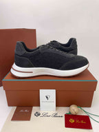 Loro Piana 360 Flexy Walk  (Charcoal Blue/Frost Gray)