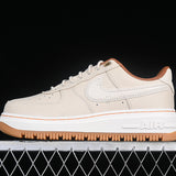 Nike Air Force 1 Low Luxe Pearl White/Pecan/Gum DB4109-200 (Pronta entrega)