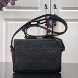 Lv Mini Soft Trunk Monogram Black