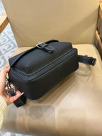 Coach Warner Crossbody Pebble Leather Black