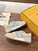 Fendi Match Yellow Suede