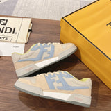 Fendi Match Yellow Suede