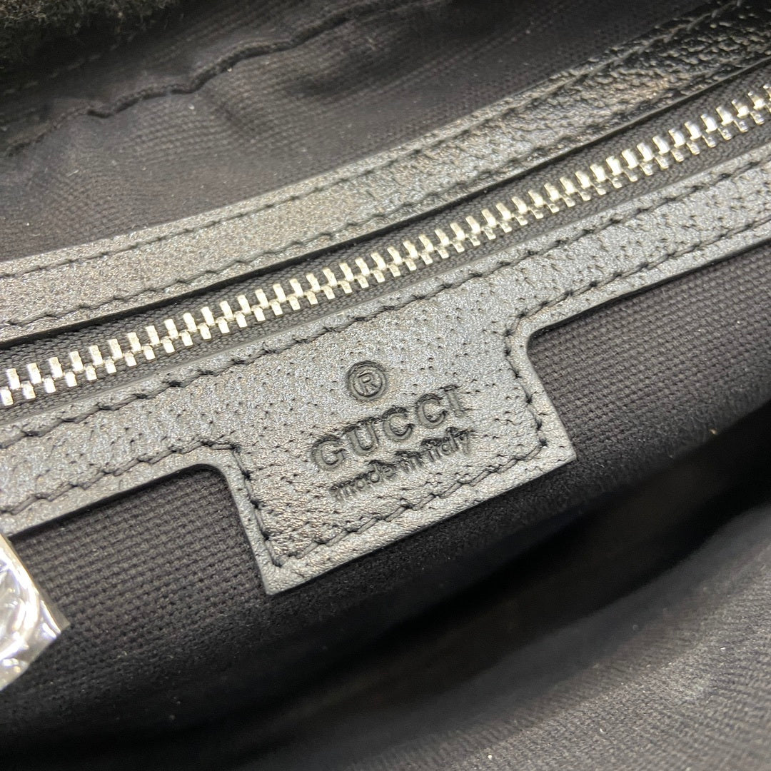 Gucci Small GG Crossbody Bag Black