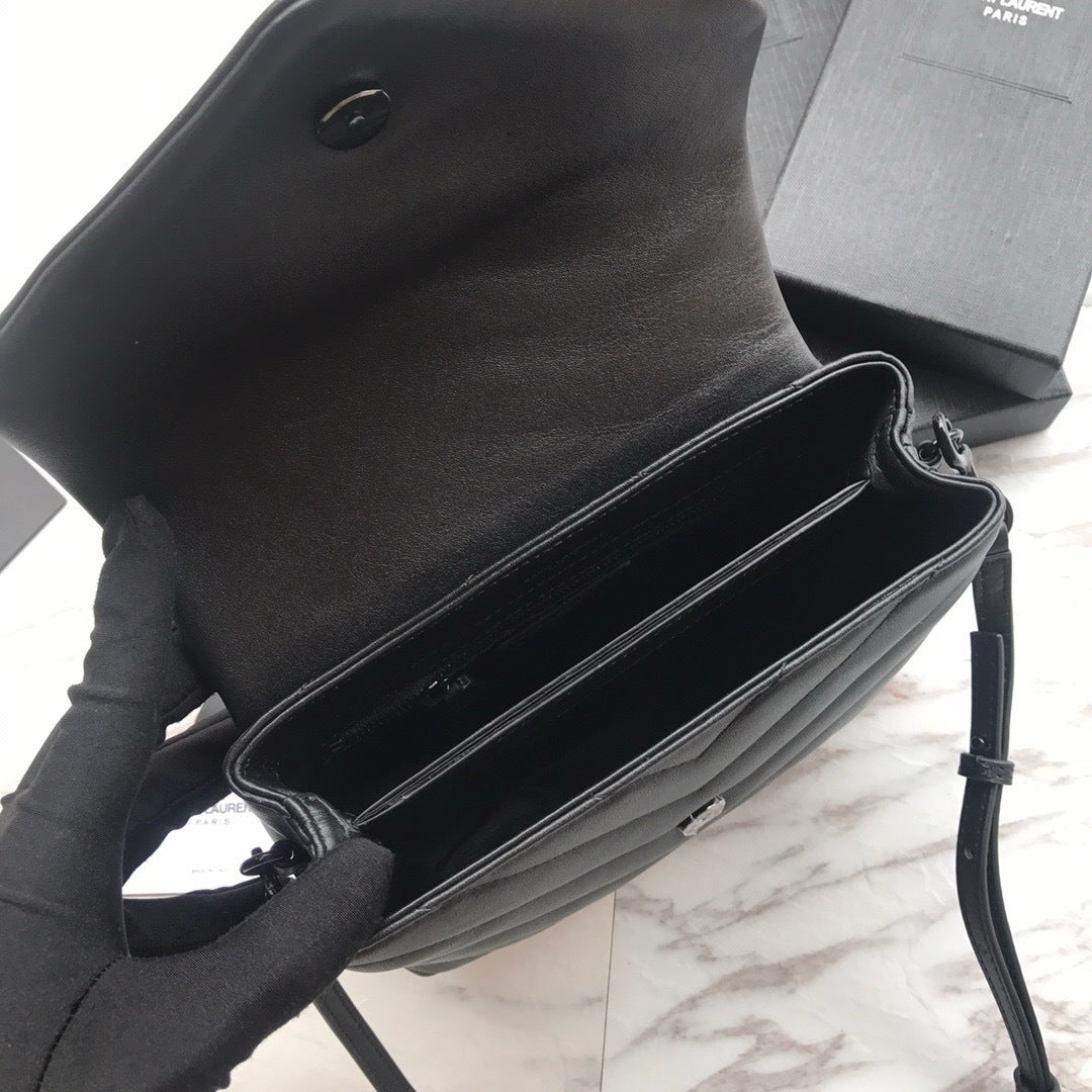 Saint Laurent Loulou Toy Bag All Black