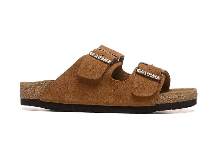 Birkenstock Sandal Arizona Brown With Buckles