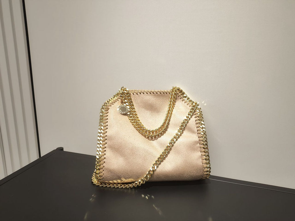 Stella McCartney Falabella Tote Maxi Rosé Gold