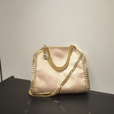 Stella McCartney Falabella Tote Maxi Rosé Gold