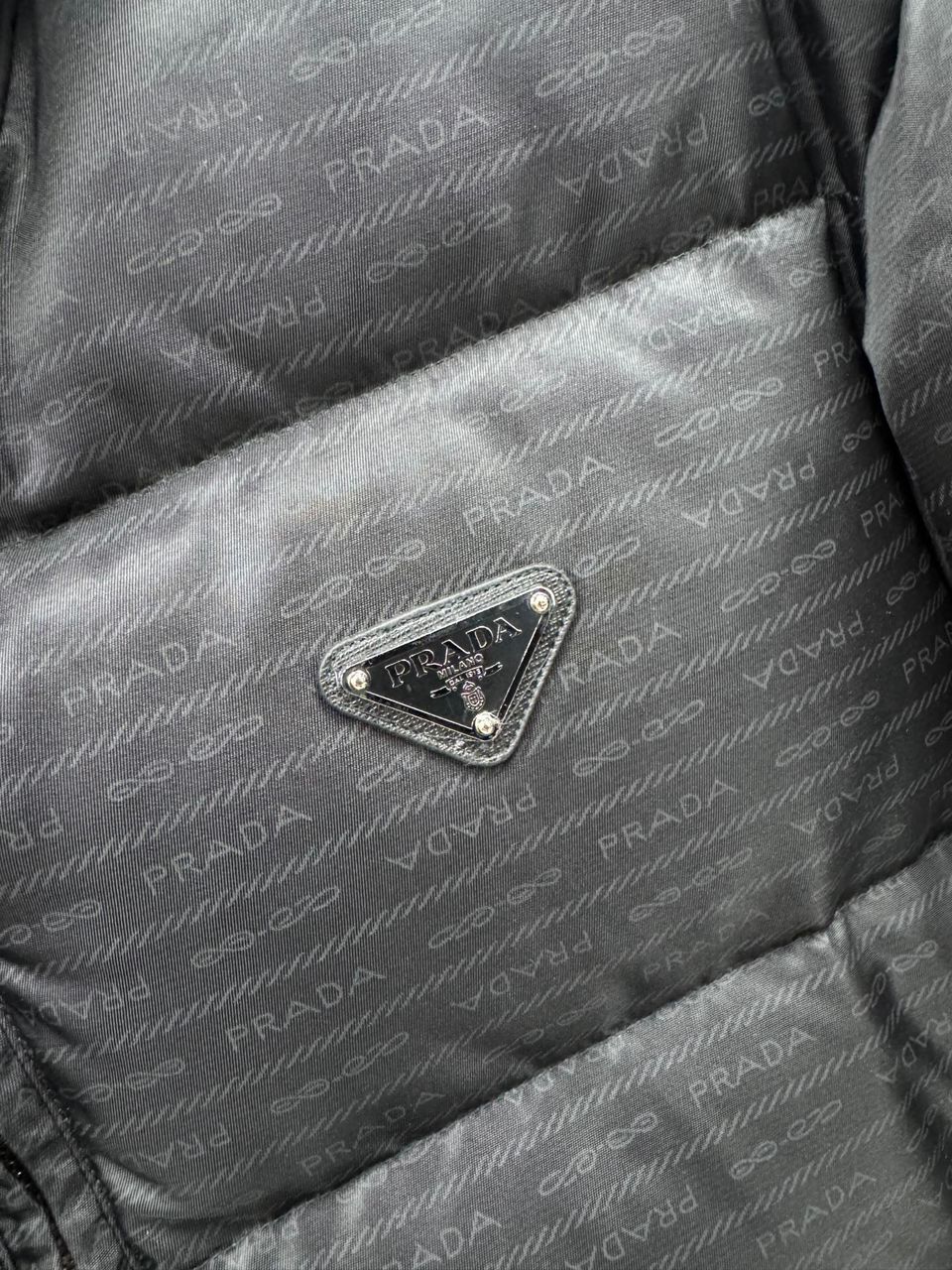 Jaqueta Prada Puffer em Re-Nylon