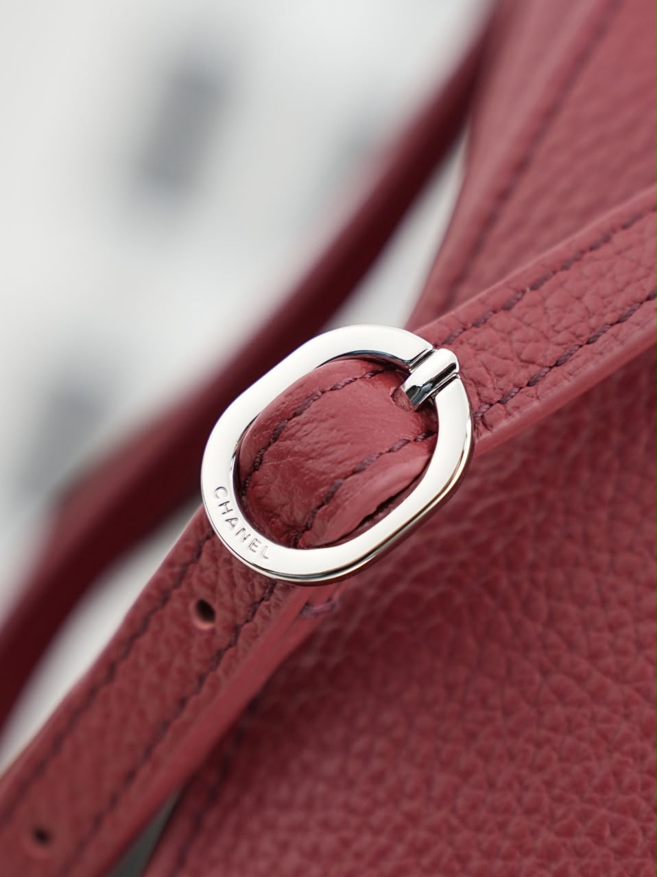 Chanel Spring-Summer Maxi Flap Bag Red