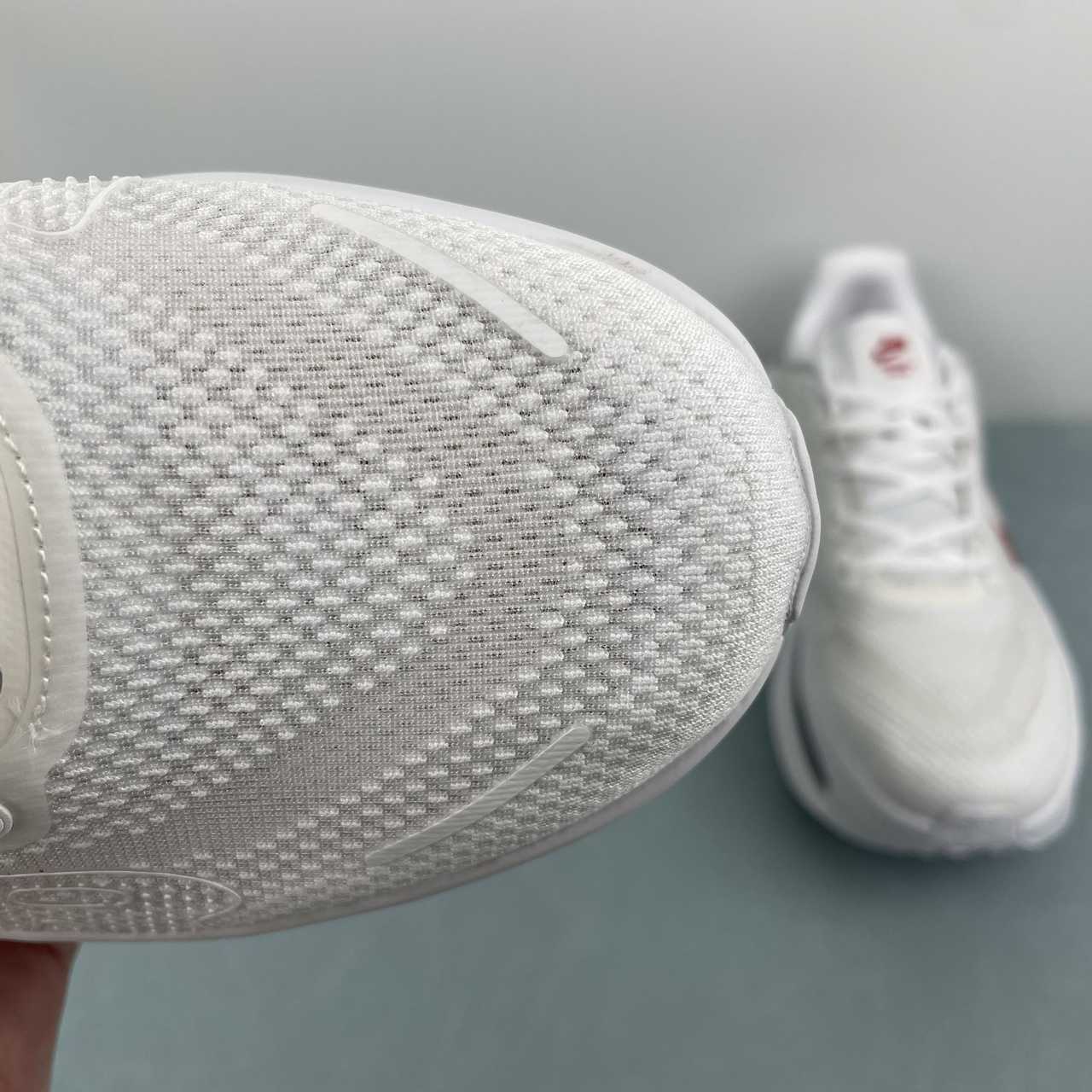 Nike Vomero Premium White Bright Crimson.