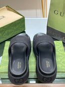 Gucci Angelina Platform Sandal Black