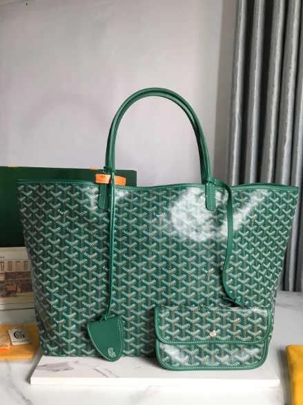 Bag Goyard Saint Louis Tote Green