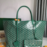 Bag Goyard Saint Louis Tote Green