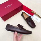 Mocassim Salvatore Ferragamo Touch Gancini