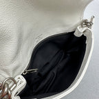 Balenciaga  Small BB Soft Flap Shoulder White