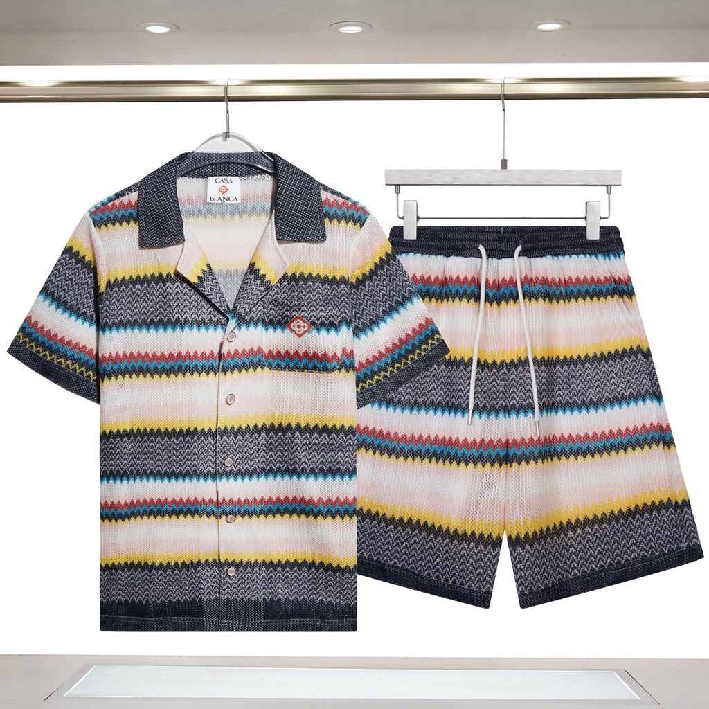 Casablanca Chevron Knit Co-ord