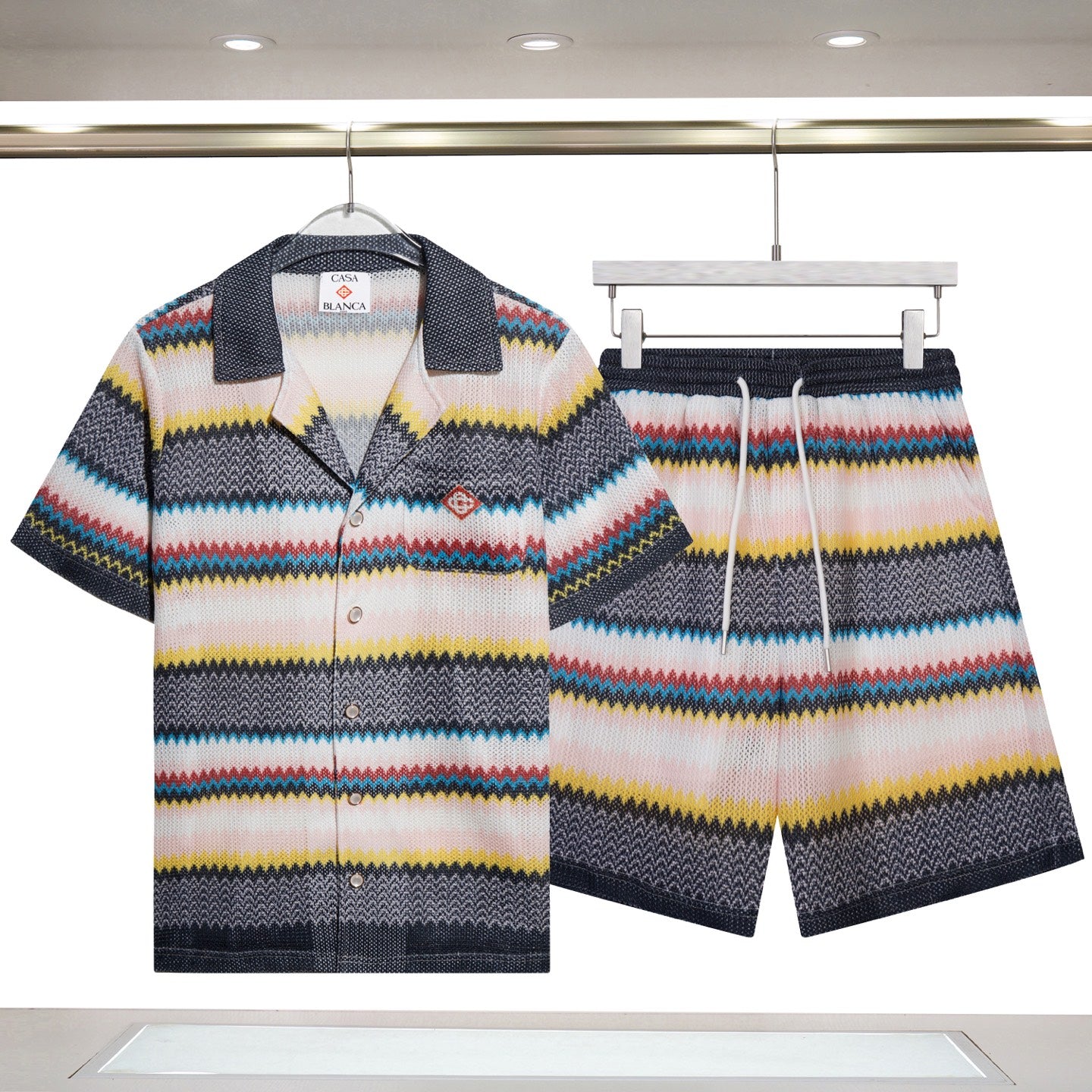 Casablanca Chevron Knit Co-ord