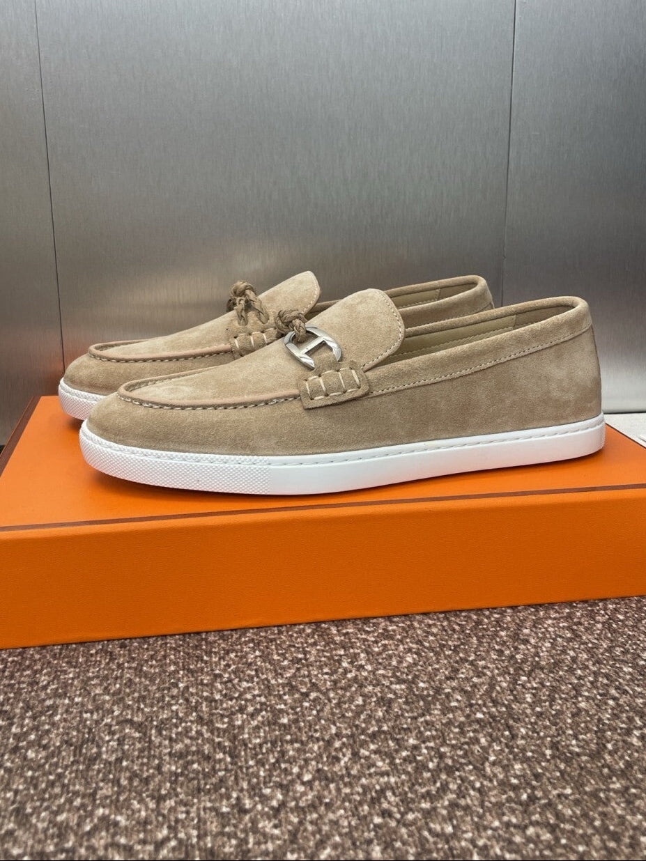 HERMES LOAFER off-white