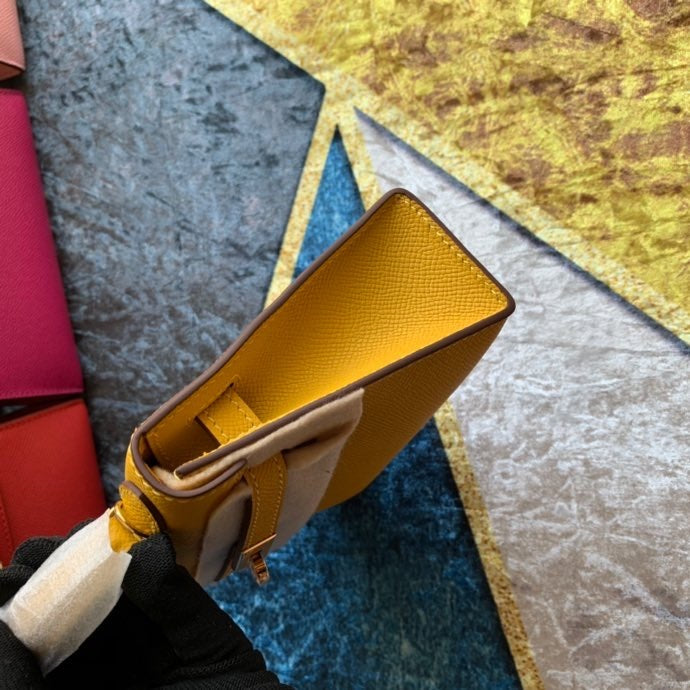 Bolsa Kelly Sellier Mini II Jaune Ambre (tamanho 20) .