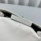 Balenciaga  Small BB Soft Flap Shoulder White