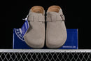 Birkenstock Boston Soft Footbed Suede Taupe