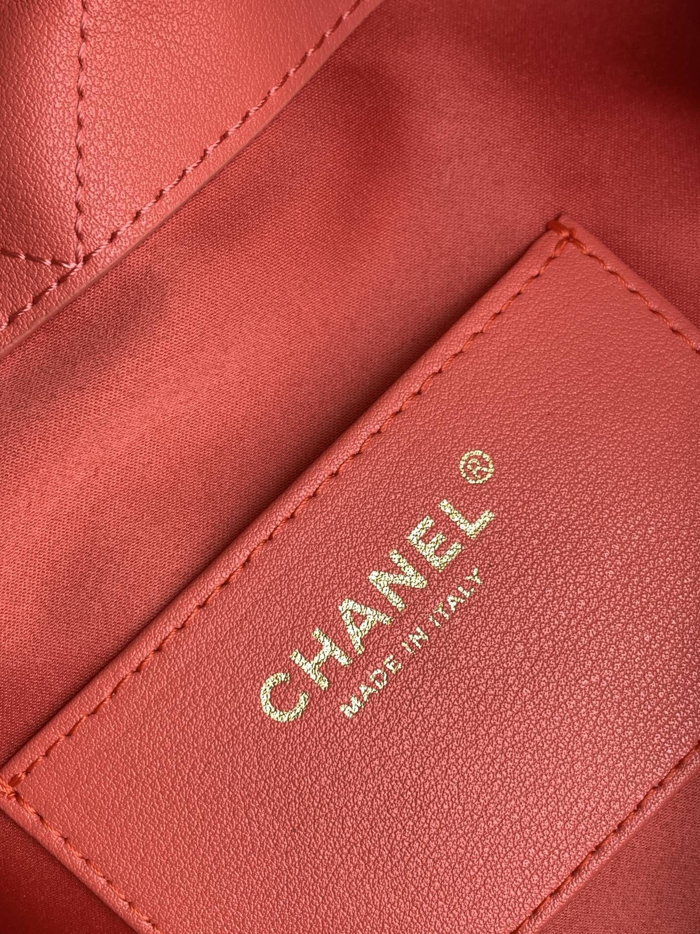 Chanel Hobo Bag Coral