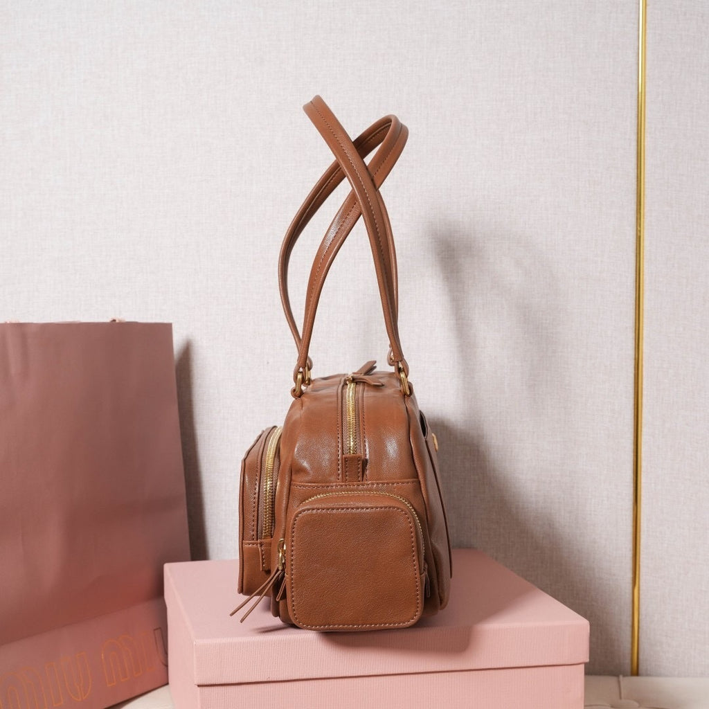Pocket Nappa Leather Bag