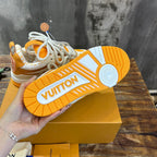 Skate Sneaker Yellow White