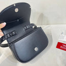 Diesel 1DR Shoulder Bag Nappa Leather Black