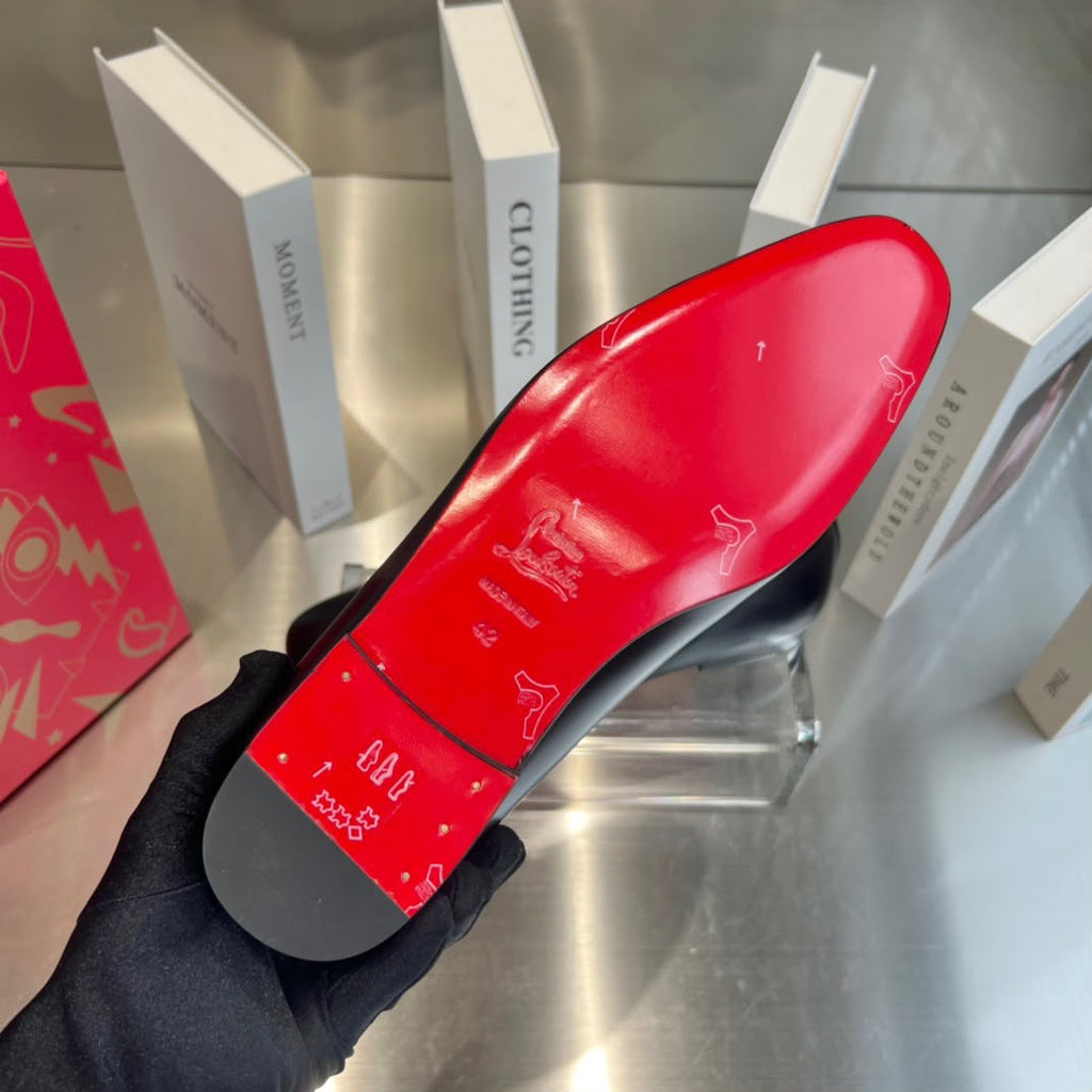 Christian Louboutin Dandelion Loafer Laca Red