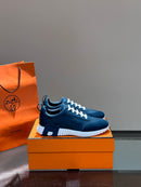 Hermes Goatskin Bouncing Bleu Turquin