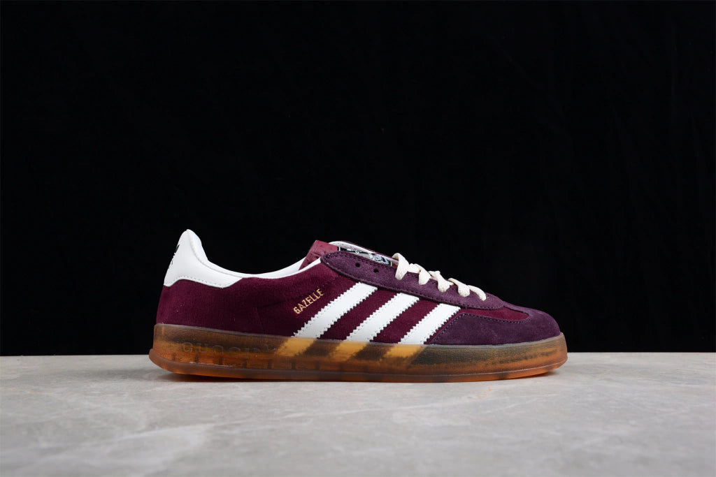 Gucci Gazelle Burgundy Velvet ( Pronta entrega )