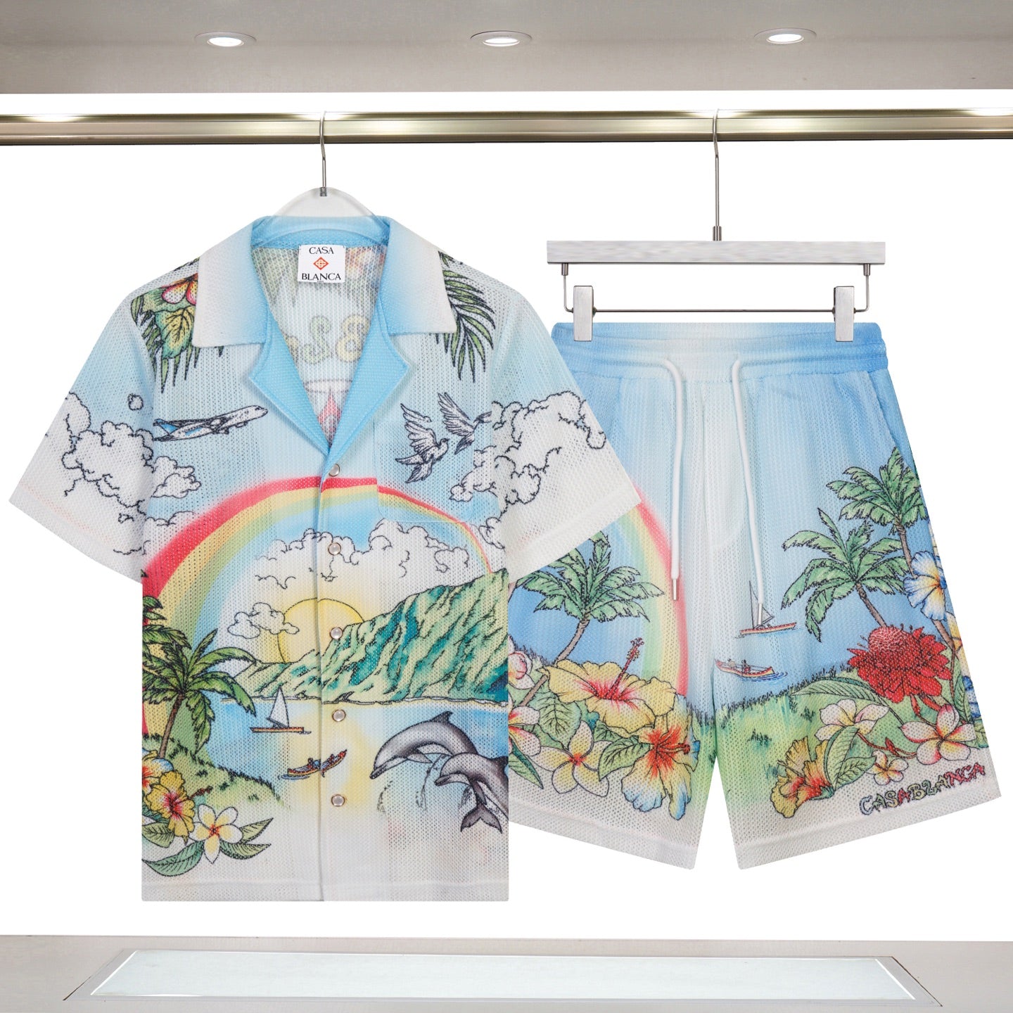 Casablanca Paris Aloha Mesh Co-ord